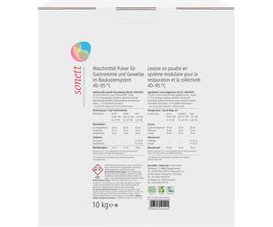 Sonett Detergente en Polvo de Alto Rendimiento - 10 kg Sonett