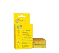 Sonett Estropajo ecológico, Elimina la Suciedad Fuerte sin arañazos y Protege Las Superficies. Superficie de Esponja de celulosa, Superficie abrasiva de cáscaras molidas de Almendra, Vegano
