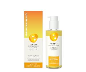 Sonett Forma de muérdago Aceite corporal y masaje, flor de naranja mirto