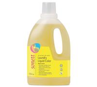 SONETT Lavado orgnico Detergentes lquidos Mint & Lemon (1 recuento) para todos los textiles de colores certificados orgnicamente cultivados