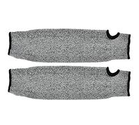 Sonew 1 par de manguitos de seguridad, manguitos industriales, manguitos resistentes al desgaste, guantes de protección de trabajo 45 cm