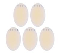 Sonew 10 Almohadillas de Gel para el Talón, Suaves y Agradables para la Piel, para los Dedos de los Pies, Protector de Tobillo Antiabrasión para Zapatos