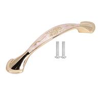 Sonew 10 Juegos de Tiradores de Puerta Blancos Retro, Cajón de Armario Elegante, Universal, 96MM