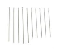 Sonew 10 Piezas de Herramienta de Reenraizamiento de Cabello de Muñeca, Herramienta de Agujas de Reenraizamiento de Muñecas de Acero Inoxidable, Suministros de Peluca, Accesorios