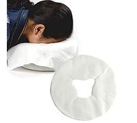 Sonew 100 Fundas para Reposacabezas No Tejidas, Funda de Soporte Facial de 11,6 Pulgadas para Mesa de Masaje, con Tela Transpirable para Cama Facial de Salón de Spa (WHITE)