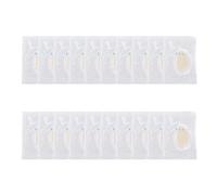 Sonew 20 Almohadillas de Gel para Ampollas, Parches Adhesivos Antidesgaste para Tacones Altos, Cinta de Prevención de Ampollas para Dedos de los Pies (37x55 mm)