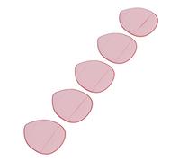 Sonew 5 Esponjas para Dedos, Mini Esponjas de Maquillaje en Polvo Suaves y Agradables para la Piel con Diseño Puntiagudo Clásico, para Corrector, Crema BB, Sombra de Ojos, Resaltador