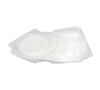 Sonew 50 Piezas de Cubiertas de Drenaje de Ducha, Trampas de Pelo Redondas de Fibra de Vidrio de un Uso, Obstrucción para Lavabo de Baño, 110mm