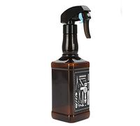 Sonew 500 ml botella de spray de plástico rociador de peluquería salón peluquería peluquería rociador de peluquería herramientas para el cabello herramienta de plantación de flores(Brown)