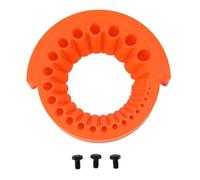 Sonew Afilador de Brocas para Amoladora Angular - Accesorio de Pulido de Brocas Eléctricas ABS Compatible con HSS y de Carburo de 2 Mm a 13 Mm - Herramienta Precisa de Restauración de ángulo de
