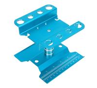Sonew Amortiguadores de Metal RC 4PCS, Doble Sección para Coches de (Blue)