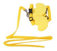 Sonew Arnés de Patos de Nylon Ajustables Arnés para Caminar por Mascotas - Correa de Pecho de Aves de Corral Azul para Ejercicio (M)