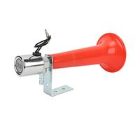 Sonew Bocina de Aire Roja de 180 DB, Bocina de Aire ABS de Doble Trompeta con Compresor, Sonido Súper Fuerte de 115 DB, para Vehículos de 12 V 24 V, Camiones, SUV, Barcos,