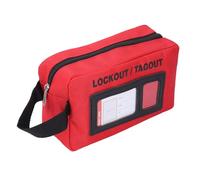 Sonew Bolsa de Etiquetado de Bloqueo de Gran Capacidad con Pantalla Visible de Poliéster para Tela Resistente Al Calor Resistente Al Calor de la Bolsa de Almacenamiento de Etiqueta para Uso Industrial