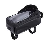 Sonew Bolsa de Marco Superior Bicicleta EVA Hard Shell Pouch de (Black 1L)