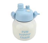 Sonew Botella Aislada de 680 Ml - Aspiradora de Acero Inoxidable 316 con Tapa a Prueba, Pajita de Silicona e Infusor de té para Bebidas Frías/calientes - Taza Portátil de Doble Pared para Gimnasio,