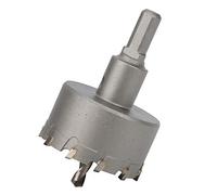 Sonew Broca de Sierra Perforadora de Carburo para Placa de Metal, Herramienta de Corte de 60 Mm para Acero, Aluminio y Más (φ75mm)