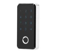 Sonew Cerradura con Huella Digital, Cerradura Inteligente sin Llave, Bloqueo Digital con Huella Digital y Contraseña, Aviso de Sonido, Cerradura de Seguridad Electrónica, para Gabinete, Archivador