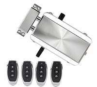 Sonew Cerradura Electrónica de Seguridad Puerta, Kit de Cerradura de Puerta Inteligente, Cerradura de Puerta Inteligente Mecánica, Cerradura de Control Remoto Inteligente, con Control Remoto