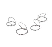 Sonew Cómoda Púa de Pulgar de Aleación para bajo, Ukelele, Guitarras Eléctricas Acústicas, Uso Cálido y Versátil, 4 Uds.