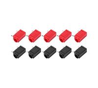 Sonew Conectores Tipo Banana PCB de 10 Piezas, Buena Conductividad y Resistencia de 4 Mm para Pruebas Electrónicas