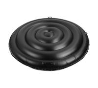 Sonew Cubierta Redonda Inflable para Bañera de Hidromasaje, Tapa Aislada de PVC Que Ahorra Energía para SPA Al Aire Libre, Barrera Protectora de Invierno a Prueba de Almacenamiento Fácil y Plegable