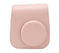 Sonew Elegante Estuche Protector de Cuero PU para Cámara para 11 con Correa y Bolsillo Adicional para Viajes, Campamentos y Más (Rosáceo)