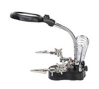 Sonew Estación de Soldadura con Lupa con Lupa LED: Herramienta de Reparación Multifuncional para Electrónica y Manualidades