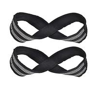 Sonew Figura 8 Correas de Muñeca de Elevación de Pesas para Pull-ups y Peso muerto: Correa de Goma de Nylon y No Deslizamiento para Levantamiento de Potencia Soporte para el Gimnasia de Gimnasia (M)
