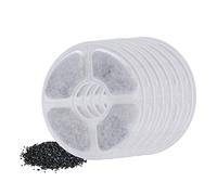 Sonew Filtro de carbono de repuesto para fuente de agua para gatos, paquete de 6 filtros para fuente de flores de mascotas de 2 litros, mantiene a tus mascotas saludables