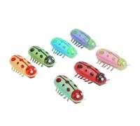Sonew Forma Interactiva de Gato Eléctrico Gato Forma de Mariquita Set de 7 Piezas Fun y Atractiva Mini Lindo Juguete Baterías Que Funcionan con Multicolor y Tiempo de Juego