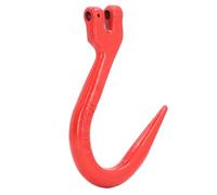 Sonew Gancho de Elevación Gancho de Cadena de Gran Apertura de Acero Aleado para Elevación de Fábrica de Ingeniería de Construcción con Capacidad de Carga de 0,12 T