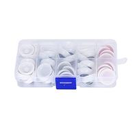 Sonew Globos Oculares de Plástico Coloridos para Muñecas, Semicirculares, Material de Manualidades para Decoraciones de Halloween y Muñecos de Osos (Plástico/resina 3)