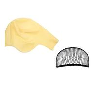 Sonew Gorros Calvos de Látex, Gorro Elástico Resistente a Desgarros para Peluca Calva para Disfraz de Cosplay, con Color para Fiesta de Halloween, Adultos y Niños (2)
