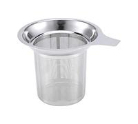 Sonew Infusor de té Filador de Acero Inoxidable Infusor de té Infusor de Tazón Reutilizable Fiesta de Taza con Mango para Teteras Tazas de Tazas