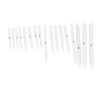 Sonew Juego de 28 Tocones de Mezcla con Sacapuntas de Papel de Lija para Estudiantes y Artistas, Herramienta de Dibujo de Bocetos