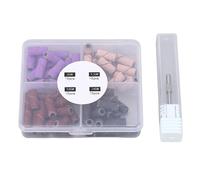 Sonew Juego de 60 Bandas de Lijado para Uñas, Eliminación de Piel Muerta y Callos, Herramientas para el Cuidado de los Pies, Adecuadas para Uñas Acrílicas, Gel, Manicura, Pedicura