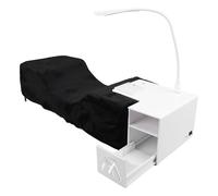 Sonew Juego de Almohadas Multifuncionales para Pestañas con Luz LED USB, Ergonómicas, de Espuma Viscoelástica en Forma de U, para Extensiones de Pestañas, Brillo ajustable.