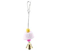 Sonew Juego de Columpio de Madera para Loros, Juego de 5 Piezas para Colgar, Masticar y Escalar para Pájaros, Adecuado para Cacatúas, Periquitos, Escaladas y Ejercicios, Mejora