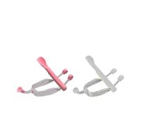 Sonew Juego de Pinzas para Lentes de Contacto y Cuchara con Ventosa, Herramienta Multifuncional Higiénica, Suave y Segura para Insertar Quitar Lentes de Contacto de Silicona (SonewSJGhzDE-10296072)