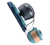 Sonew Juego de té de Viaje con Infusor de Tetera de Cerámica Portátil con 2 Tazas y Bolsa de Transporte para Aventuras Al Aire (Bote Verde con 2 Tazas)