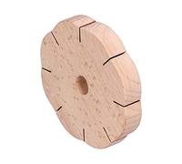 Sonew Kit de Pulsera Hecha a Mano con Disco Trenzado de Madera, Herramienta para Hacer Bricolaje en Forma de Pétalo, Ideal para Uso Doméstico, Artesanías y Diseños de Joyería,