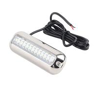 Sonew Lámpara de Pesca IP68 con Luz de Popa de Pontón Subacuática Alta de 39 LED Azul (BLUE)