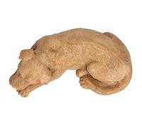 Sonew Lápida Conmemorativa para Mascotas Al Aire Libre para Gatos y Perros | Lápida de Recuerdo Personalizada para Jardín o Césped (Perro de Adorno Tipo C (especificación del Proveedor: Color)