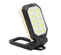 Sonew Luz de Trabajo LED Superbrillante con Adsorción Magnética, IP66, Lámpara COB Recargable para Uso Versátil