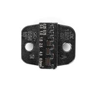 Sonew Mandíbula Engarzadora de Cables, 5 Terminales Intercambiables con Diferentes Rangos de Engarzado, Alta Durabilidad y Larga Vida útil, para Terminales y Conectores Engarzados (JX-1601-06)