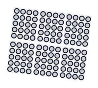 Sonew Marcadores de Escaneo 3D, Pegatinas de Puntos Reflectantes de 12 Mm de Diámetro Interior y 19 Mm para un Seguimiento Preciso en Movimiento e Ingeniería