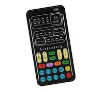 Sonew Mini Dispositivo Portátil de Cambiador de Voz con Efectos de Sonido Multifuncionales 8: Tarjeta de Sonido Portátil para PC, Teléfono, Computadoras Portátiles, Modulación de Voz en Tiempo Real