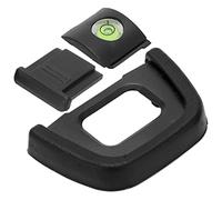 Sonew Opinicerador de Ocular de la Cámara Mejorada Eyecup DK-23 con Cubierta de Zapata Fría y Nivel de Nivel para D7200 D750 D5100 D600 D300S D300 D90 D80-Accesorio de Uso Protector
