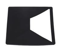 Sonew Palas de Natación para Adultos y - Ayudas para el Entrenamiento de Natación de Polipropileno con Correa de Silicona con Orificios Perforados para Técnica de Brazada, Fuerza de Brazos y (Black)